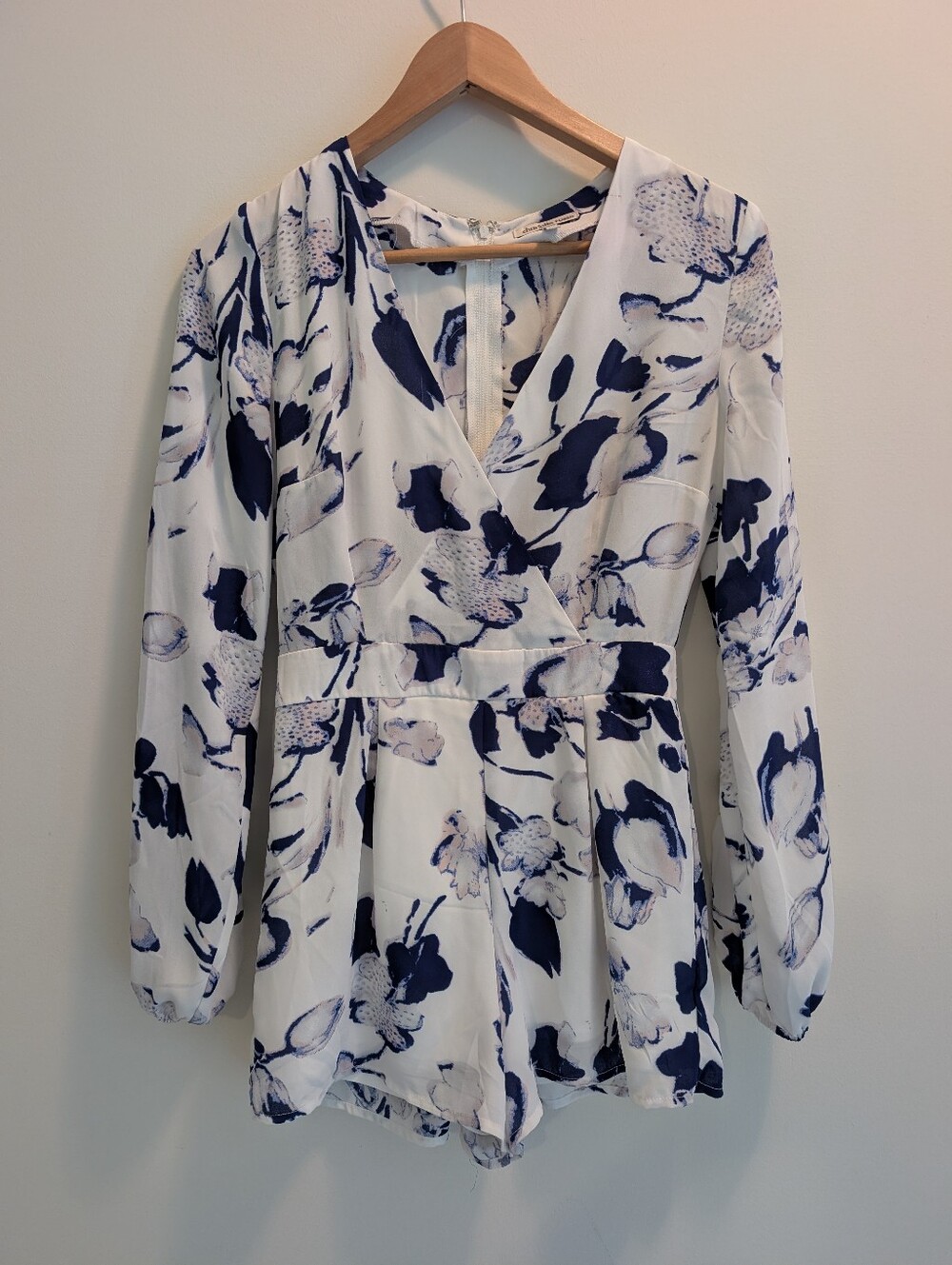 Floral Wrap Romper